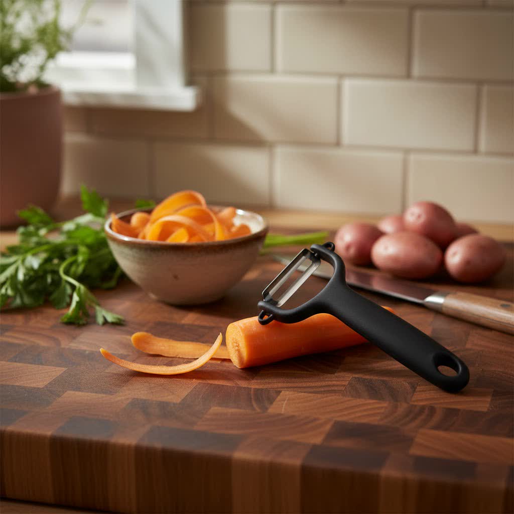 Global GS-68 Peeler: Unveiling the Precision of Japanese Steel for Effortless Peeling